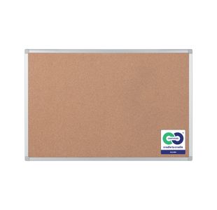Bi-Office Earth-It Aluminium Frame Cork Board 1200x900mm CA051790