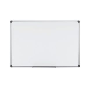 Bi-Office Aluminium Finish Magnetic Whiteboard 900x600mm MB0706186