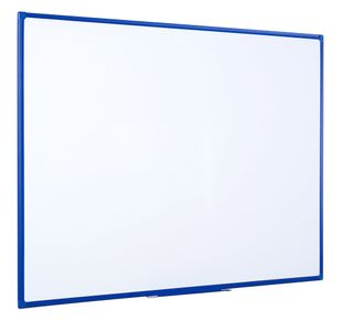 Bi-Office Maya Drywipe Gridded Whiteboard Blue Frame 900x90x60cm MB0721196