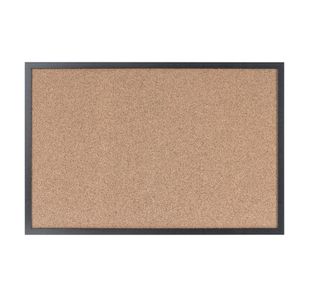 Bi-Office Essentials Techcork Noticeboard Black Frame 90x60cm SF132209168