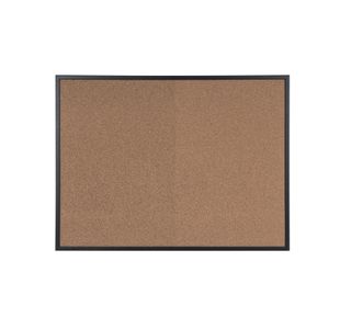 Bi-Office Essentials Techcork Noticeboard Black Frame 120x90cm SF152209169