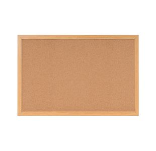 Earth Prime Cork Noticeboard 90x60cm Cork Surface Oak MDF Frame SF132001233