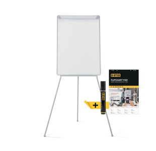 Bi-Office Easy Magnetic Tripod Easel Aluminium Frame 70x100cm EA2306045