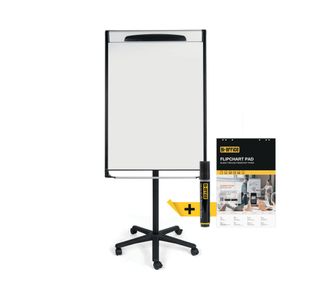 Bi-Office Mastervision Magnetic Mobile Easel Black 70x100cm EA48066720