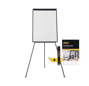 Bi-Office Economic Tripod Easel Non-magnetic Black 600x850mm EA4600475