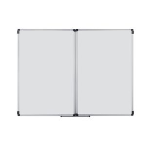 Bi-Office Maya Trio Magnetic Lacquered Steel Surface Aluminium Frame 120x90cm TR02020509170