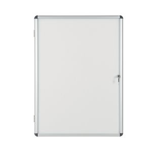 Bi-Office Enclore Magnetic Display Case Acrylic Door Aluminium Frame 9xA4 VT630109150
