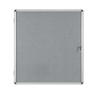 Bi-Office Enclore Combonet Display Case Acrylic Aluminium Frame 12xA4 VT660108150