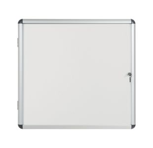 Bi-Office Enclore Magnetic Display Case Acrylic Door Aluminium Frame 6xA4 VT620109150