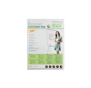 Bi-Office Earth Plain Flipchart Pad A1 40 Sheet (Pack of 5) FL0111801