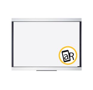 Bi-Office Expression Whiteboard Magnetic Ceramic Surface Aluminium Frame 120x90cm EXP050301