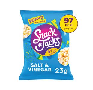 Snack a Jacks Salt and Vinegar Rice Cakes 23g (Pack of 24) 11178