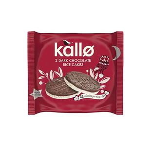 Kallo 2 Dark Chocolate Rice Cakes 33g (Pack of 30) 133914