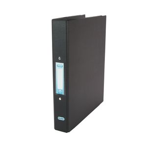 Elba 25mm 2 O-Ring Binder A4 Black Pack of 10 400001512
