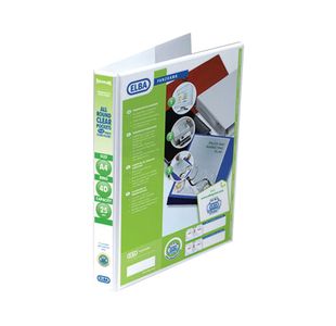 Elba Panorama 25mm 4 D-Ring Presentation Binder A4 White 400008416