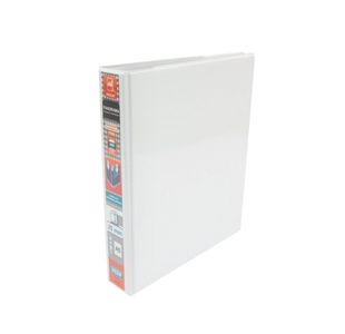 Elba Panorama 25mm 2 D-Ring Presentation Binder A5 White (6 Pack) 400008434