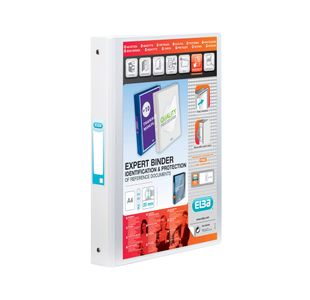 Elba Vision 25mm 2 O-Ring Presentation Binder A4 White 100080889
