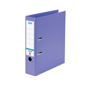 Elba 70mm Lever Arch File Plastic A4 Purple 100202167