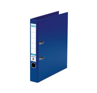 Elba 50mm Lever Arch File Plastic A4 Blue 100025925