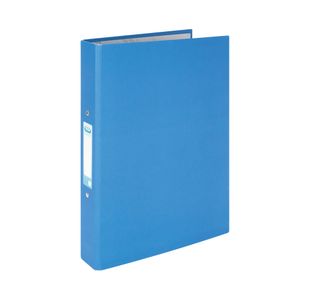 Elba 25mm Ring Binder Paper Over Board A4 Blue Pack of 10 400033496
