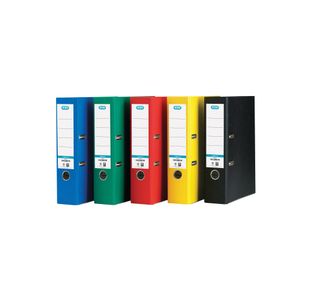Elba Board Lever Arch File A4 Assorted (10 Pack) 100025220