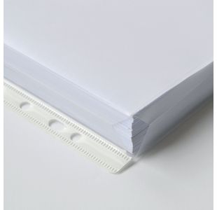 Elba Expanding Punched Pockets Top Opening A4 (10 Pack) 100080753