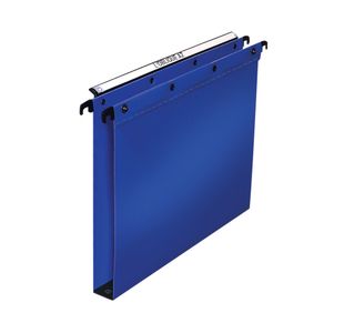 Elba Suspension File PP 30mm Foolscap Blue Pack of 25 100330371