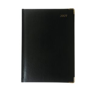 Collins Manager Diary Day Per Page Appointment Black 2027 1200V27