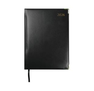 Collins Manager Diary Week To View Appointment Black 2026 1210V26