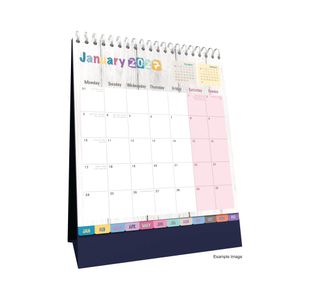 Collins Brighton Desk Calendar Month To View 2027 BTDC-27
