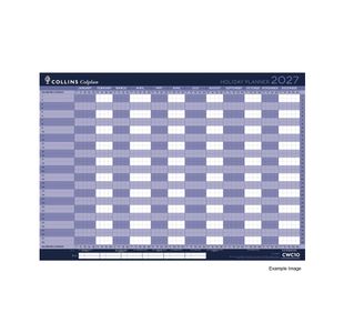 Collins A1 Holiday Planner 2027 Unmounted CWC10-27