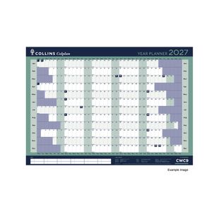 Collins A1 Year Planner 2027 Unmounted CWC9-27