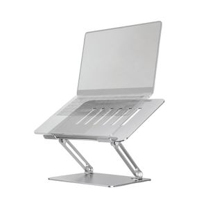 Contour Ergonomics Adjustable Aluminium Laptop Stand For Laptops Up To 17 Inches Silver CE10135