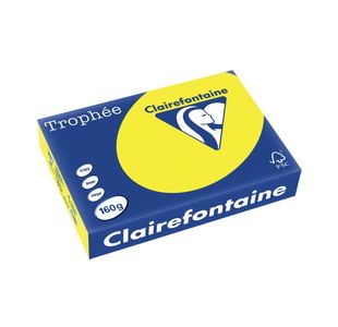Trophee Card A4 160gm Intensive Yellow (Pack of 250) 1029C