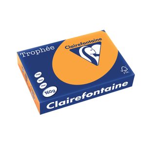 Trophee Card A4 160gm Orange (Pack of 250) 1042C