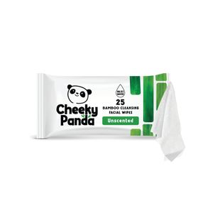 Cheeky Panda Bamboo Facial Cleansing Wipes 25 Wipes Unscented (Pack of 6) FACEWUNSMUL6-GBR