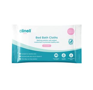 Clinell Bed Bath Wipes x8 Wipes (Pack of 24) CBB8