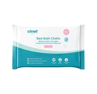Clinell Bed Bath Wipes (Pack of 60) CBC60