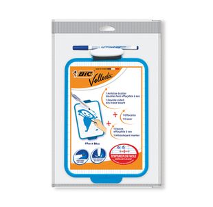 Bic Velleda Drywipe Board 190x260mm Blue 841360