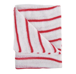 Hygiene Dish Cloths 406x304mm/16x12 Inch Red/White Pack of 10 100755R