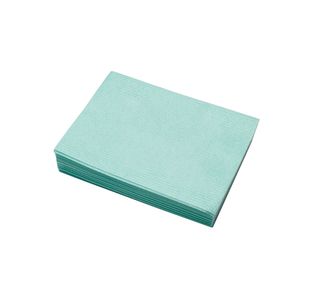 2Work Heavyweight All Purpose Cloth 500x350mm Green (Pack of 25) CNT01645