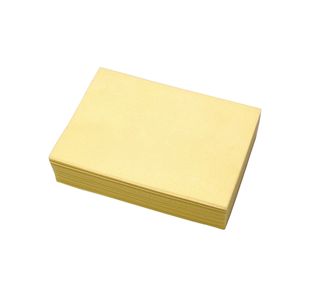 2Work Heavyweight All Purpose Cloth 500x350mm Yellow (Pack of 25) CNT01647
