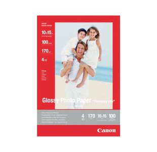 Canon Glossy Photo Paper 10x15cm 170gsm (Pack of 100) 0775B003