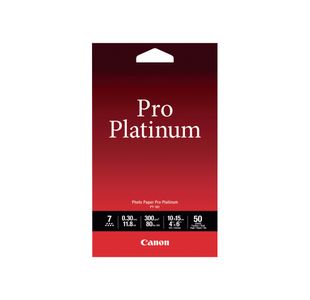 Canon Pro Platinum Photo Paper 4x6 Inch (Pack of 50) 2768B014