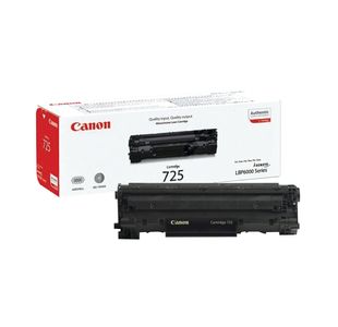 Canon 725 Toner Cartridge Black 3484B002