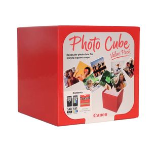 Canon Photo Cube PG-540/CL-541 K/CMY Ink/PP-201 5x5 in Photo Paper Plus Glossy II 5225B012