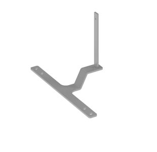 Connex Sliding Bracket for Screens - Silver