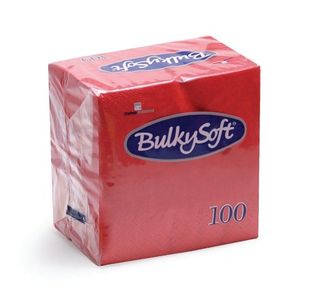 Maxima Napkins 330x330mm 2-Ply Red (Pack of 100) VSMAX33/2R