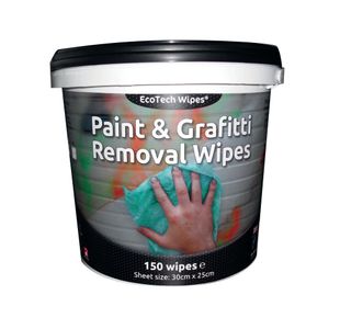 EcoTech Paint and Graffiti Wipes (Pack of 150) EBPG150