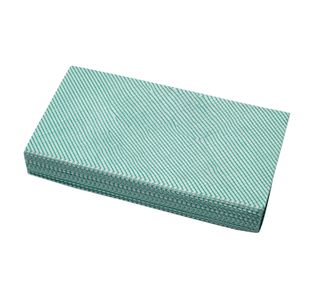 2Work Lightweight All Purpose Cloth 600x300mm Green (Pack of 50) CPD30023